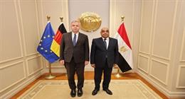 وزير العدل يستقبل السفير الألماني في القاهرة: نتطلع إلى تبادل الخبرات القضائية