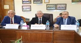 رئيس جامعة المنيا يفتتح الدورة الثالثة لتأهيل المرشحين لمنصب عميد كلية