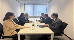 وزير الخارجية يشيد بالتزام الاتحاد الأوروبي بتعزيز التعاون مع دول جنوب المتوسط