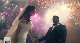 حضره 3 آلاف شخص.. خالد سليم وزوجته يرويان ذكريات حفل زفافهما (فيديو)