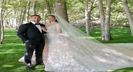 الصور الأولى لحفل زفاف سيليو إيلي صعب وزين قطامي