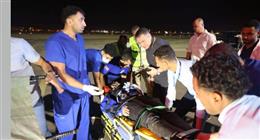 محافظ البحر الأحمر يتفقد موقع حادث حفار جبل الزيت.. ويزور المصابين