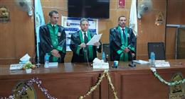 بتقدير امتياز.. تكريم أول معيد كفيف يحصل على درجة الماجستير في الاعلام بجامعة سوهاج