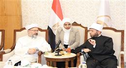 وزير الأوقاف لرئيس الشئون الدينية التركي: مصر ترفض أي محاولات لتصفية القضية الفلسطينية