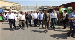 محافظ القاهرة يتابع تطوير نفق شبرا وإزالة إشغالات ميدان رمسيس
