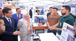 إبداعات طلاب بنها.. مكتبات للمكفوفين ومزارع مستدامة في ماراثون التخرج
