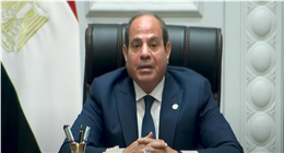 الرئيس السيسي: قطاع غزة يحتاج إلى 700 شاحنة مساعدات في الأيام العادية 