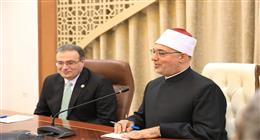 مفتي الجمهورية يستقبل رئيس «التنظيم والإدارة» لبحث تعزيز التعاون المشترك