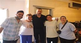 ماجد المصري يبدأ تصوير دوره في فيلم «الست لما» (صور)