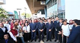 وزير الرياضة ومحافظ القاهرة يشهدان لقاء حواريا بمركز التنمية الشبابية بالجزيرة