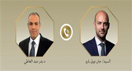 وزير الخارجية يناقش مستجدات الأوضاع الإقليمية مع نظيره الفرنسي