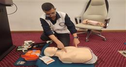 «الصحة» تدرب العاملين بالجهات الحكومية على أجهزة إزالة الرجفان القلبي