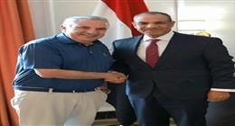 وزير الخارجية يلتقي الكاتب الأمريكي توماس فريدمان ويناقش معه أزمة غزة