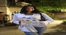 تارا عماد تحتفل بانتهاء تصوير دورها في مسلسل «ما تراه.. ليس كما يبدو»