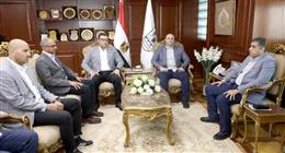  وزير الإسكان يزور مشروعات مبادرة حياة كريمة في بني سويف