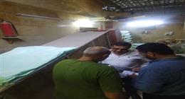 تحرير محاضر مخالفات لمخابز تلاعبت في وزن الرغيف بالقليوبية