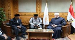 وكيل الأزهر يستقبل وفد معهد زيس الإندونيسي لبحث تعزيز التعاون في عدة مجالات
