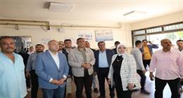 محافظ الجيزة يبحث إقامة منشآت جديدة في مستشفى مبارك المركزي بمنشأة القناطر