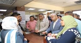 محافظ الجيزة يتابع تقديم الخدمات للمواطنين في المركز التكنولوجي بمنشأة القناطر