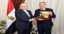 رئيس «الدستورية» يهنئ رئيس مجلس الدولة بمنصبه الجديد
