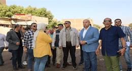 محافظ الجيزة يتفقد مشروعات الطرق بمراكز أوسيم ومنشأة القناطر
