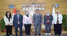 «الأعلى للجامعات» يزور جامعة بنها لبحث اعتماد مركز تنمية أعضاء هيئة التدريس 