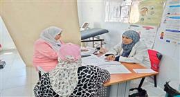 فحص 1561 مواطنًا في قافلة طبية مجانية بكفر الشيخ