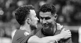 أول ظهور لرونالدو بعد الغياب عن جنازة جوتا يثير الجدل.. ماذا فعل؟