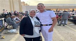 والدة نور ابن الشهيد امتياز كامل: فخورة ببطولات نجلي وزملائه في ملحمة سنترال رمسيس