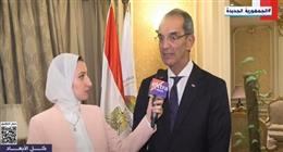وزير الاتصالات: عودة الخدمات في البنوك تدريجيا بعد حريق سنترال رمسيس