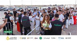 التجهيزات النهائية لحفل الهضبة عمرو دياب في مهرجان العلمين بدورته الثالثة