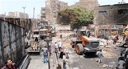 انتداب خبراء المعمل الجنائي للوقوف على أسباب حريق شقتين في حلوان 