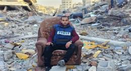 استشهاد صحفيين إثر قصف الاحتلال الإسرائيلي خيمتهما في غزة