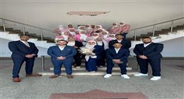 جامعة حلوان تناقش مشروعات تخرج طلاب قسم تكنولوجيا الإلكترونيات 