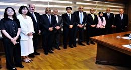 وزير الطيران يبحث مع وفد مطار إنتشون الكوري فرص تعزيز الشراكات الدولية 