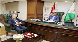 محافظ الجيزة يستقبل مدير «التضامن» الجديد لبحث خطط العمل