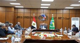 محافظ المنيا يناقش الاستعدادات النهائية لانطلاق العام الدراسي الجديد