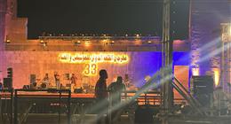 مهرجان القلعة 2025.. رئيس الأوبرا يتفقد التجهيزات النهائية على مسرح المحكى