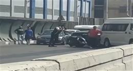 القصة الكاملة لمطاردة قائد سيارة فارهة أعلى كوبري أكتوبر