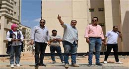 انتهاء 85% ضمن مشروعات الإسكان الاجتماعي بحي النرجس بالعاشر من رمضان