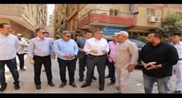 محافظ الجيزة يقود حملة لإزالة 6 أبراج مخالفة بحي الهرم
