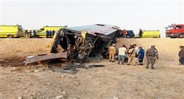 إصابة 7 أشخاص في حادثِ تصادم بالجيزة