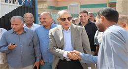 محافظ المنيا يتفقد أعمال إنشاء مدرسة الجبرتي بتكلفة 13 مليون جنيه