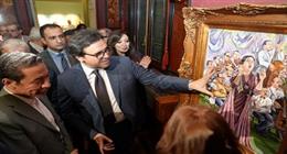 احتفاء بعام أم كلثوم.. وزير الثقافة يفتتح معرض «صوت مصر» بمشاركة 29 فنانا