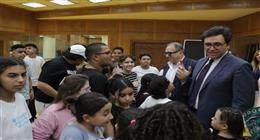 وزير الثقافة يشهد البروفات التحضيرية لافتتاح ملتقى «أولادنا» بدار الأوبرا 