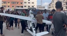 الفصائل الفلسطينية تسيطر على مسيرة وتدمر آلية تابعة لجيش الاحتلال الإسرائيلي