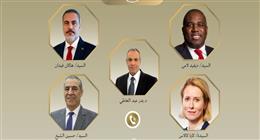 اتصالات هاتفية مكثفة لوزير الخارجية حول مستجدات مفاوضات وقف إطلاق النار في غزة