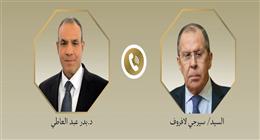 وزير الخارجية ونظيره الروسي يبحثان أوضاع غزة ومفاوضات وقف إطلاق النار