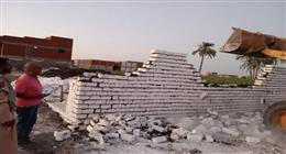 إزالة 6258 تعديا على الأراضي الزراعية وأملاك الدولة خلال الموجة الـ26 بالمنيا