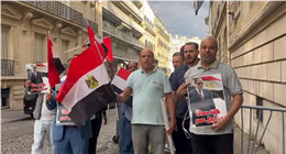 على هامش انتخابات «الشيوخ».. شباب مصر في فرنسا ينظمون وقفة لدعم الرئيس السيسي